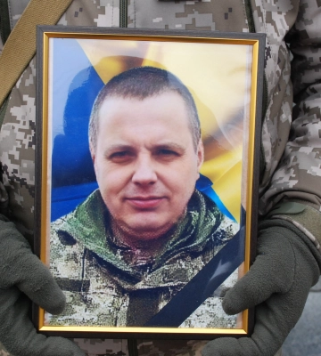 У Шостці попрощалися із захисником Сергієм Воловіком