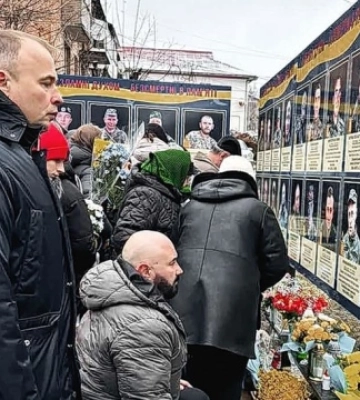 На Буковині відкрили Алею слави