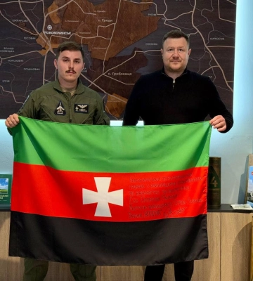 Відомий український льотчик-винищувач Вадим «Karaya» Ворошилов відвідав Волинь