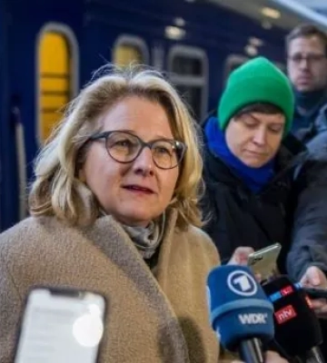 До Києва прибула голова Мінекономрозвитку Німеччини: мета поїздки чиновниці пов'язана з допомогою населенню України