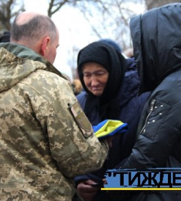 У Тростянці провели в останню путь Героя-земляка Олександра Пальошка