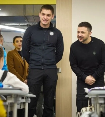 Зеленський показав, який вигляд має перша підземна школа у Запорізькій області