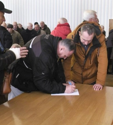 Дві сотні волинських шахтарів виступили проти двох законопроєктів про страхові виплати. У чому справа