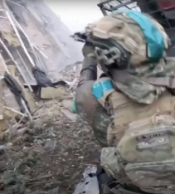 У Торецьку нацгвардійці підірвали будівлю з російськими військовими