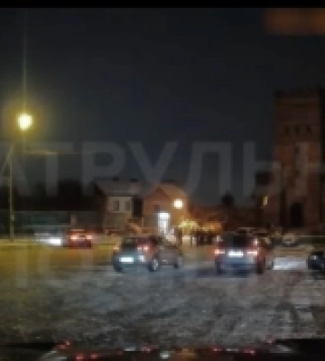 На Замковій площі у Луцьку дрифтери «попалися» патрульним