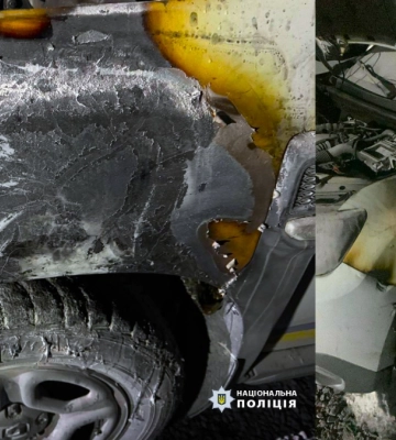 Підпалив автомобіль поліції на замовлення представника рф – жителю Івано-Франківщини повідомлено про підозру