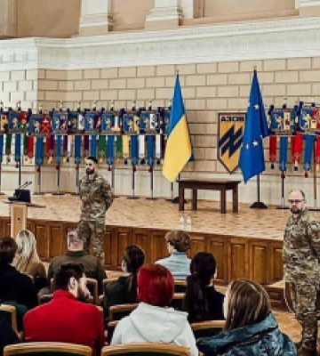 У Франковому виші презентували історичну лекцію «Українська військова еліта»