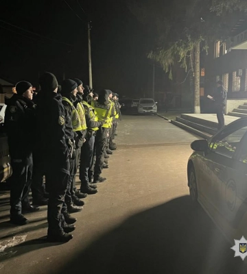 У двох районах Черкащини діють посилені патрулювання
