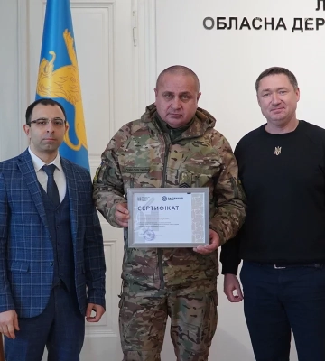 Понад 60 ветеранів з Львівщини отримали сертифікати на житло
