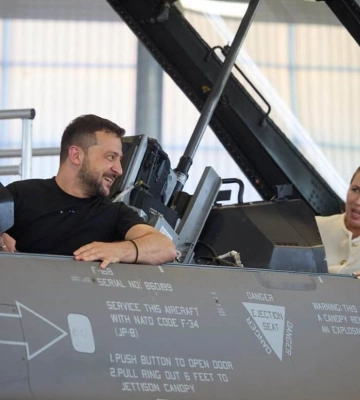 Україна отримала другу партію F-16 від Данії