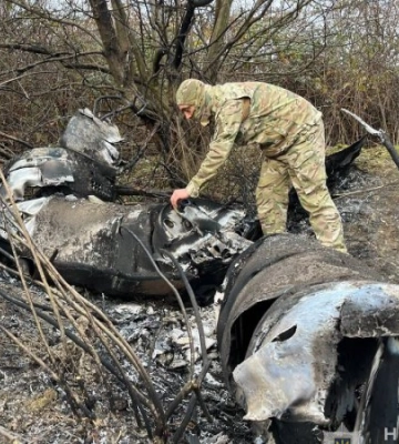 На Закарпатті знешкодили залишки російської ракети з боєкомплектом, яка не здетонувала