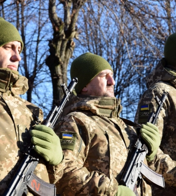 В обласному центрі Волині новобранці-прикордонники присягнули на вірність Україні