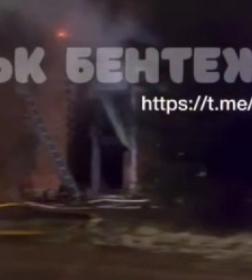 Поблизу Луцька горить відоме кафе (ФОТО)