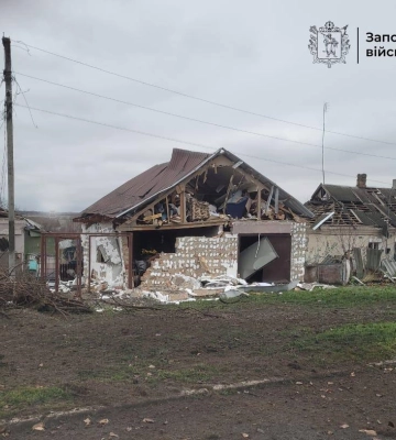Запорожская область под огнем: за сутки враг нанес более 400 ударов, есть раненые