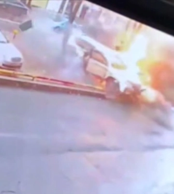 Зʼявилось відео підриву начальника Оленівської колонії