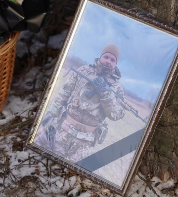 Охтирчани попрощалися із захисником Володимиром Плеваком