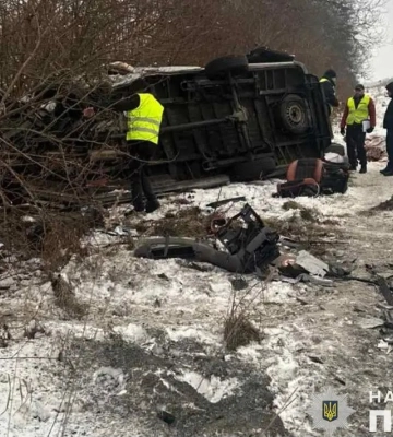 На Львівщині у ДТП загинуло семеро людей