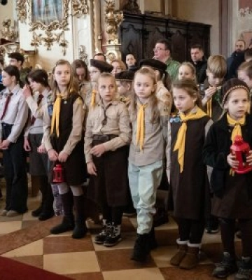 Цьогоріч Ужгород став першим містом, яке прийняло Вифлеємський вогонь миру