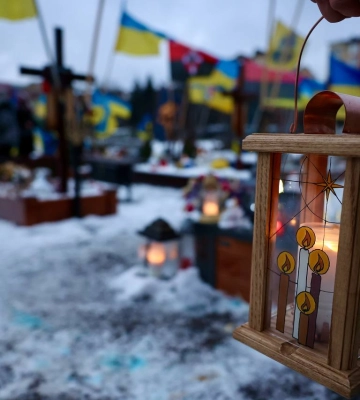 Вифлеемский огонь уже в Украине: передача происходила во время тревоги