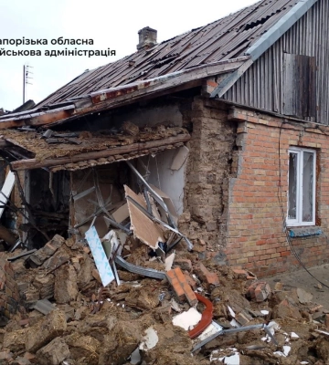 112 дронів атакували Запорізьку область: 11 населених пунктів під ударом