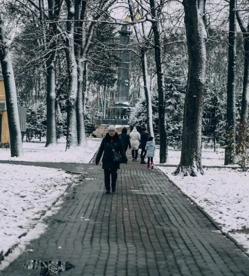 У Полтаві синоптики прогнозують сніг та ожеледицю