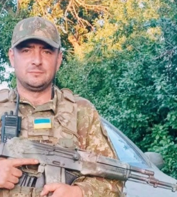 Військовий з Івано-Франківська Мирон Дмитрик отримав відзнаку Міністра оборони України “Золотий Тризуб”