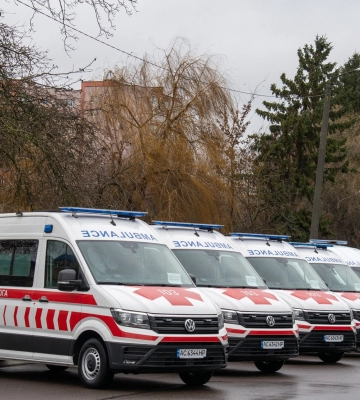 Волинська екстренка отримала шість нових автомобілів