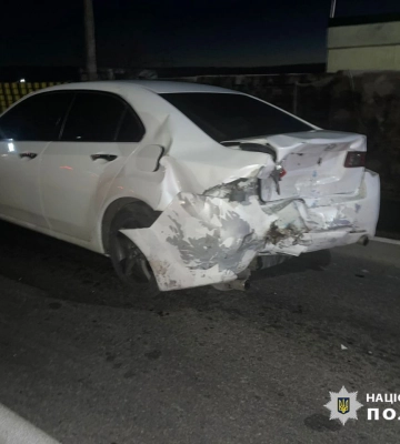 В Одесской области на блокпосту столкнулись два авто, четверо пострадавших