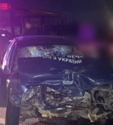 На блокпосту в Одеській області зіткнулися дві автівки - четверо постраждалих, зокрема нацгвардієць