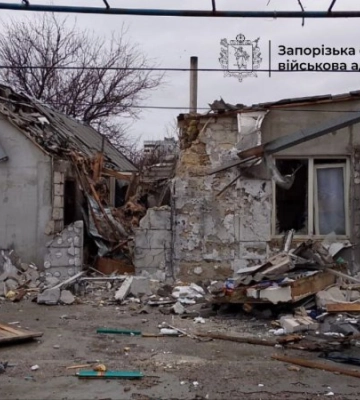 Оккупанты нанесли по Запорожской области 342 удара: поступило 15 сообщений о разрушениях