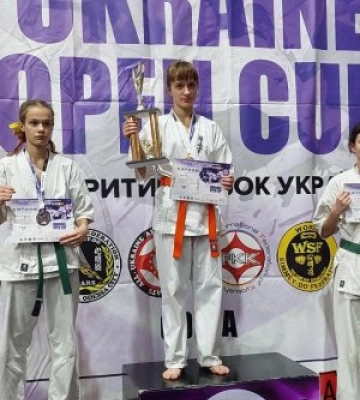 Спортсмени з Миколаївщини стали призерами та переможцями Відкритого Кубку України з кіокушин карате
