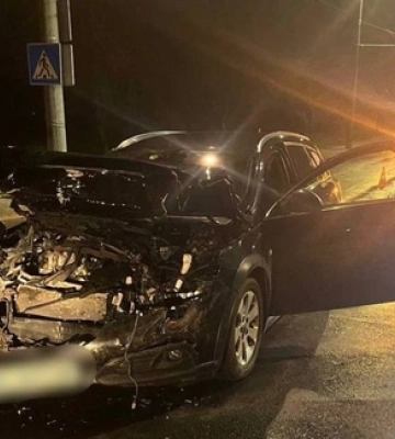 У Луцьку п&#039;яний як чіп водій спричинив подвійну ДТП 
