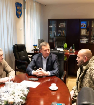 Мер міста Ужгород зустрівся з військовою 128-ю бригадою: прийшов про допомогу захисникам
