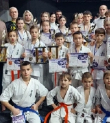 Спортсмени з Миколаївщини стали призерами та переможцями Відкритого Кубку України з кіокушин карате