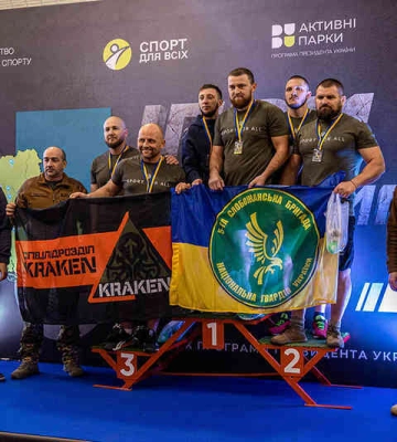 Гвардійці 5 Слобожанської бригади «Скіф» вибороли 26 медалей на змаганнях у Києві