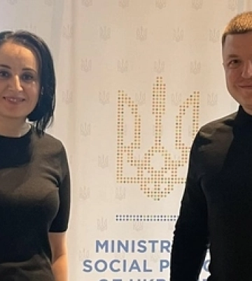 Заступник голови ОДА Шкітер зустрівся з міністеркою соцполітики: про що говорили