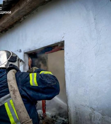 На Одещині спалахнув житловий будинок