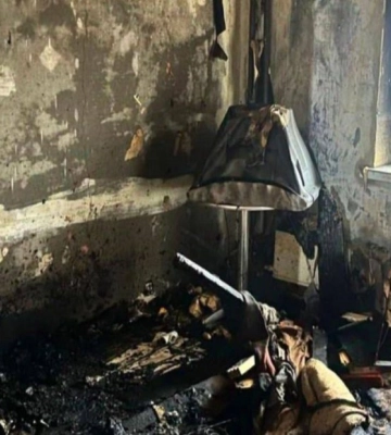 У Вишневому в багатоповерхівці живцем згорів літній чоловік