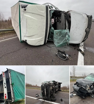 П&#039;ятеро травмованих у ДТП на автодорозі Київ-Чоп