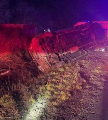 На Черкащині автобус з пасажирами злетів у кювет
