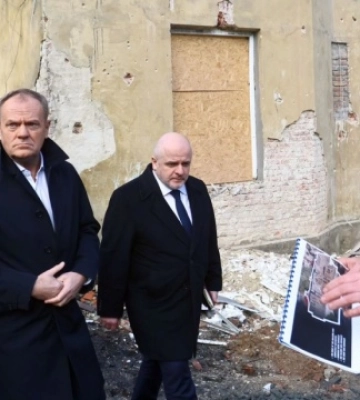 Візит Туска до Львова тримали в таємниці