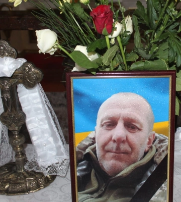 На Волині попрощалися з військовим Миколою Дудком