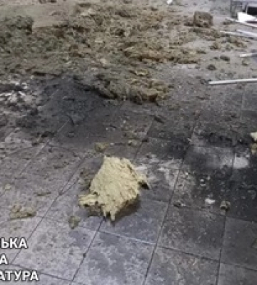 У прокуратурі показали наслідки ворожого удару по Харкову 