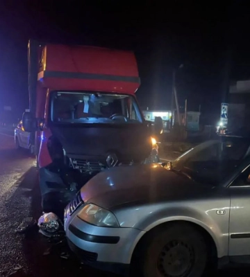 У Нововолинську біля колишнього заводу СТО - аварія