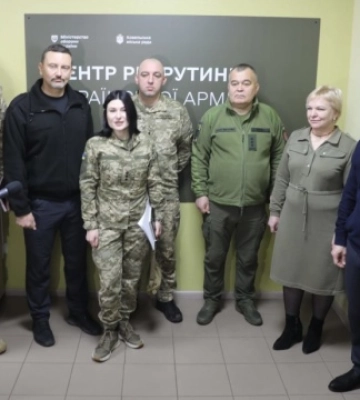 На Волині відкрили другий рекрутинговий центр ЗСУ