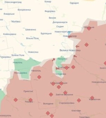 Росіяни окупували Трудове у Донецькій області та просунулися біля ще низки населених пунктів — DeepState
