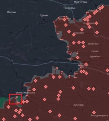 Росіяни окупували Трудове у Донецькій області та просунулися біля ще низки населених пунктів — DeepState