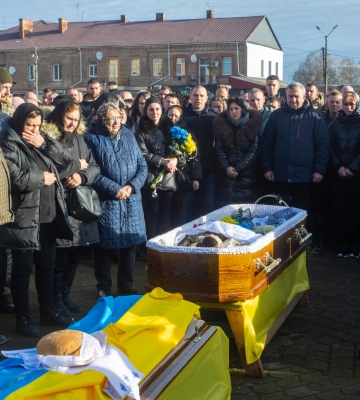 У Дубні провели «Фінансиста», якого убив ворожий дрон (ФОТО)