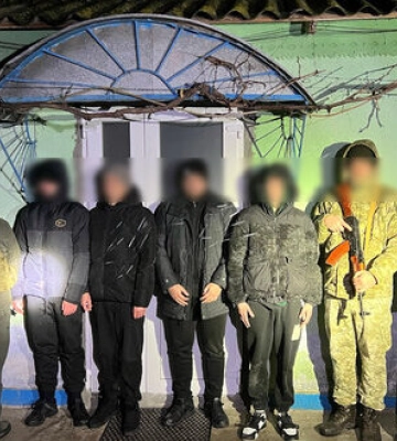 На Одещині біля кордону з Молдовою затримали чотирьох українців
