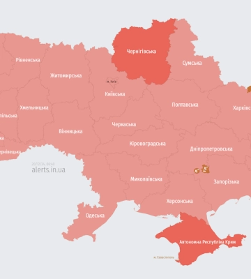 Повітряна тривога на Львівщині і в усій Україні. Ракетна небезпека